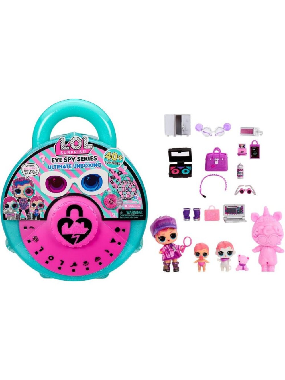 Ultimate Unboxing L.O.L. Surprise! Crack the Code Mystery Toy Set for Kids